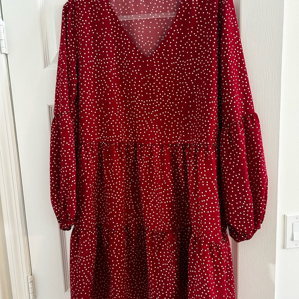 Red Polka Dot Dress